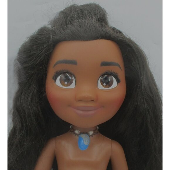 Disney Moana Toddler Doll 14"  Set of 2 Jakks Pacific Necklace     clo - Picture 3 of 6